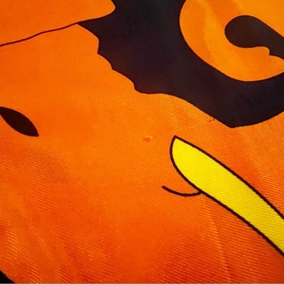 Batik Elephant Shawl Orange Pashmina Mod Colorful Indian Boho Festival Light - Picture 10 of 10